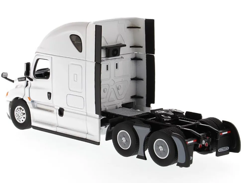 Freightliner New Cascadia Sleeper Cab Truck Tractor Pearl White 1/50 Diecast Model Diecast Masters 71027