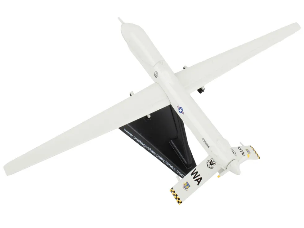 General Atomics MQ 1 Predator UAV Drone Aircraft CIA United States Air Force 1/87 HO Diecast Model Postage Stamp PS5567