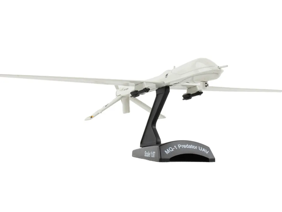General Atomics MQ 1 Predator UAV Drone Aircraft CIA United States Air Force 1/87 HO Diecast Model Postage Stamp PS5567