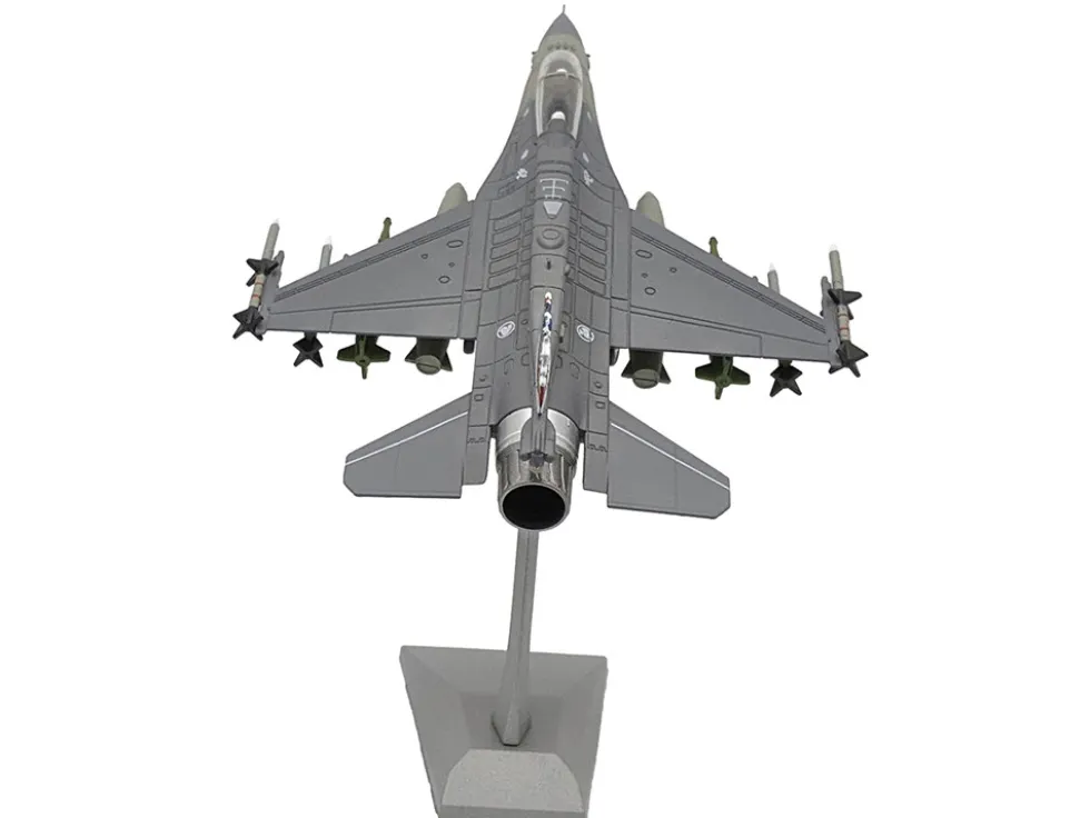 General Dynamics F-16D Fighting Falcon Fighter Aircraft "425th Fighter Squadron, Best of Both Worlds, Peace Carvin II 25th Anniversary Livery, 56th Fighter Wing, Luke AFB" (2018) United States Air Force 1/72 Diecast Model Airplane