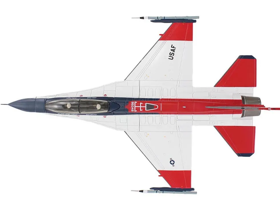 General Dynamics X-62A VISTA Aircraft "86-0048, USAF Test Pilot School, Edwards Air Force Base" (2024) United States Air Force "Air Power Series" 1/72 Diecast Model by Hobby Master