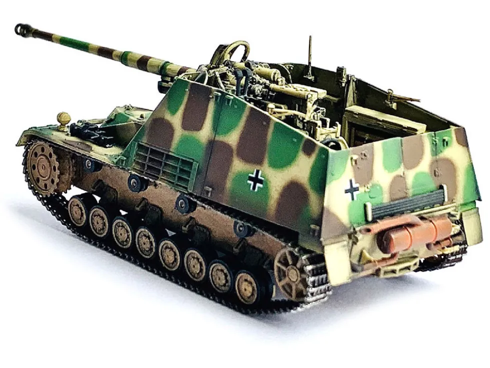 German Sd Kfz 164 Hornisse Nashorn Armored Vehicle German Army NEO Dragon Armor Series 1/72 Plastic Model Dragon Models 63172