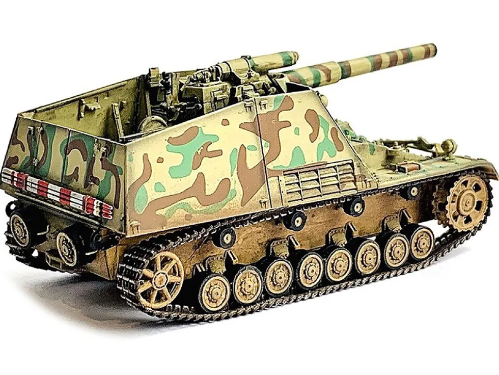 German Sd Kfz 165 Hummel Self Propelled Gun V2 Early Production German Army NEO Dragon Armor Series 1/72 Plastic Model Dragon Models 63180