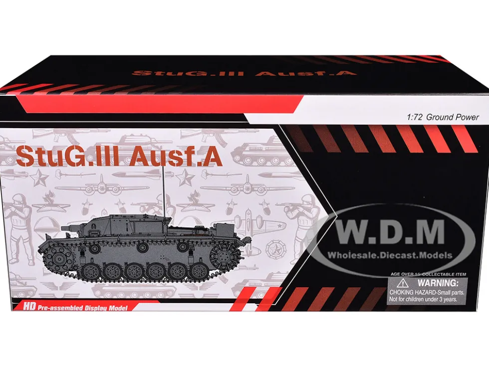 Germany StuG. III Ausf.A Tank "Michael Wittmann, LAH, Barbarossa" (1941) "NEO Dragon Armor" Series 1/72 Plastic Model by Dragon Models