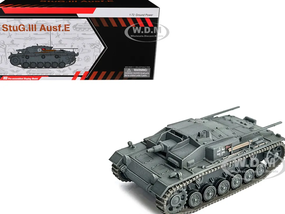 Germany StuG. III Ausf.E Tank "StuG.Abt. 191, Klin, Russia" (1941) German Army "NEO Dragon Armor" Series 1/72 Plastic Model by Dragon Models