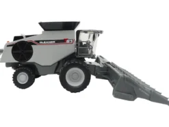Gleaner T81 Combine with Grain Head and 12 Row Corn Head Gray 1/64 Diecast Model by SpecCast