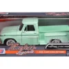 966 GMC C1000 Fenderside Pickup Truck Light Green Timeless Legends Series 1/24 Diecast Model Car Motormax 79379lgr