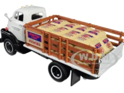 1952 GMC COE Stake Truck with Sack Load K & B Potato Farms Inc. 1/34 Diecast Model First Gear 19-4110