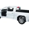 2019 GMC Sierra 1500 Denali Crew Cab Pickup Truck Sunroof White Timeless Legends Series 1/24 1/27 Diecast Model Car Motormax 79362