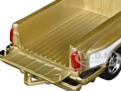 1992 GMC Sierra GT Pickup Truck Gold Metallic with White Sides "American Classics" Series 1/24 Diecast Model Car by Motormax
