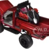 1992 GMC Sierra GT Pickup Truck Off Road Red 1/24 Diecast Model Motormax 79136