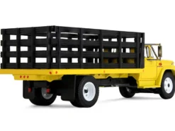 GMC 4000 Stake Truck Bright Yellow 1/64 Diecast Model by DCP/First Gear