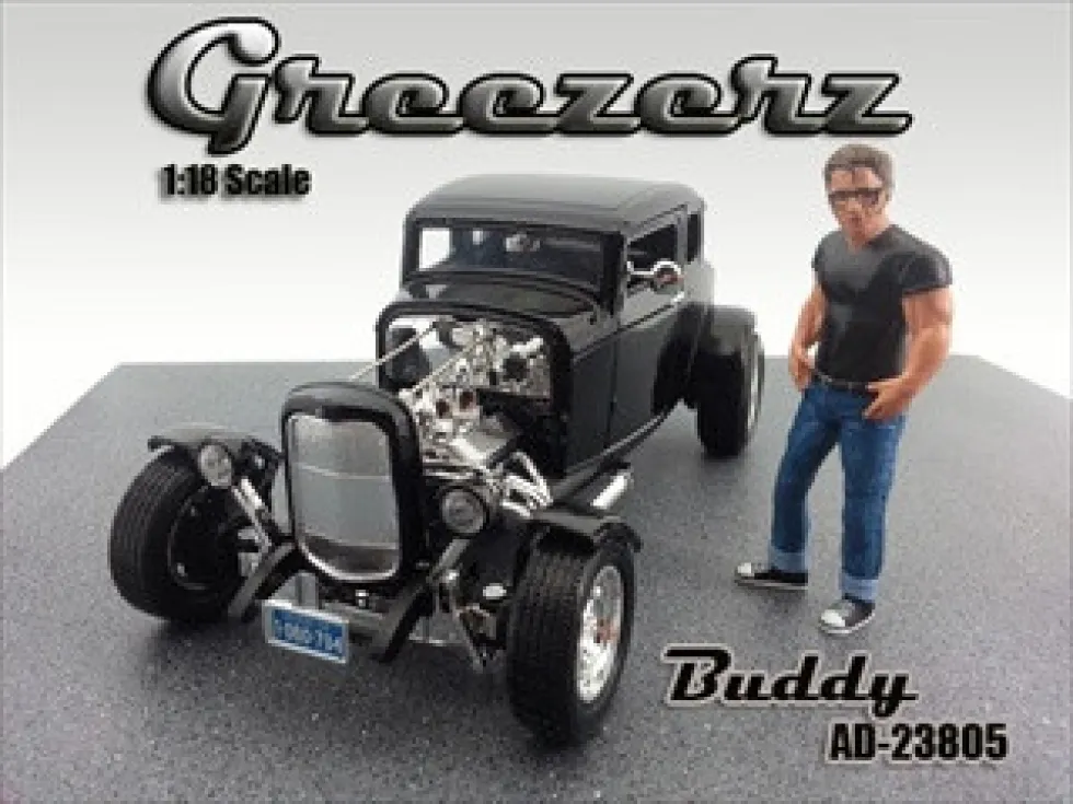 Greezerz Buddy Figure For 1:18 Models American Diorama 23805