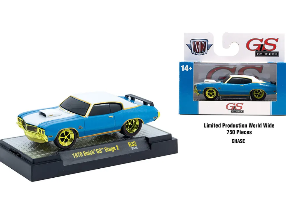 Ground Pounders 6 Cars Set Release 32 IN DISPLAY CASES Limited Edition 1/64 Diecast Model Cars by M2 Machines