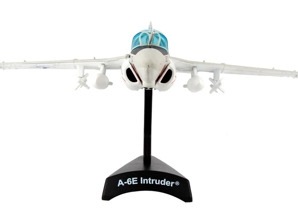 Grumman A-6E Intruder Aircraft VA 52 Knightriders United States Navy 1/140 Diecast Model Airplane Postage Stamp PS5381-2