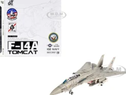 Grumman F-14A Tomcat Fighter Aircraft "VF-41 Black Aces, USS Nimitz, Gulf of Sidra" (1981) United States Navy 1/72 Diecast Model by JC Wings