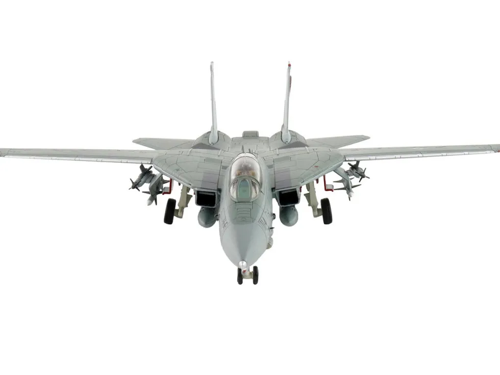 Grumman F-14A Tomcat Fighter Aircraft "VF-1 (with Optional Decals)" United States Navy "Air Power Series" 1/72 Diecast Model by Hobby Master