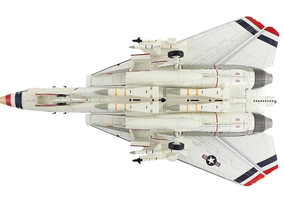 Grumman F-14A Tomcat Fighter Aircraft "Bicentennial Scheme, VF-124" (1976) United States Navy "Air Power Series" 1/72 Diecast Model by Hobby Master