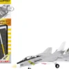 Grumman F 14B Tomcat Fighter Aircraft VF 142 Ghostriders and Section K of USS Enterprise CVN 65 Aircraft Carrier Display Deck Legendary F 14 Tomcat Series 1/200 Diecast Model Forces of Valor WJ-831111