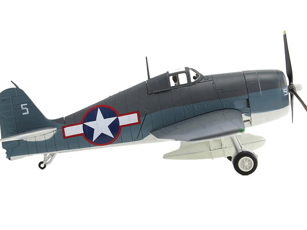 Grumman F6F-3 Hellcat Fighter Aircraft "Ruth-Less, Lt. Oscar Chenoweth, VF-38, Segi Point Airstrip, New Georgia Island" (1943) United States Navy "Air Power Series" 1/72 Diecast Model by Hobby Master