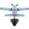 Grumman F4F Wildcat Aircraft United States Navy 1/87 HO Diecast Model Airplane Postage Stamp PS5351-2