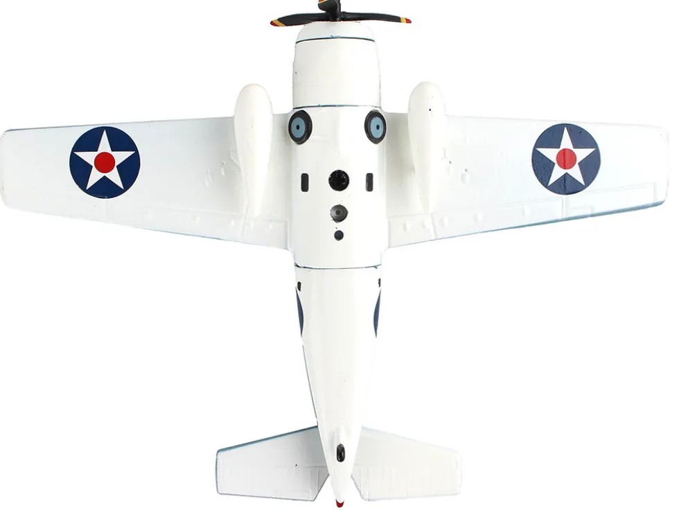 Grumman F4F Wildcat Aircraft United States Navy 1/87 HO Diecast Model Airplane Postage Stamp PS5351-2