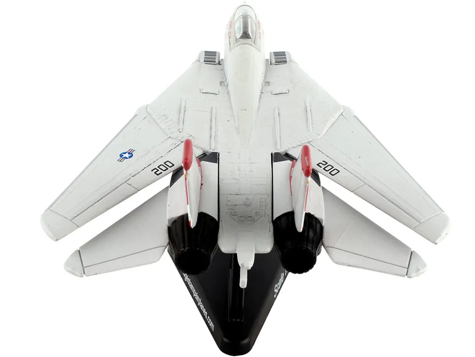 Grumman F 14 Tomcat Fighter Aircraft VF 111 Sundowners Miss Molly United States Navy 1/160 Diecast Model Airplane Postage Stamp PS5383-4