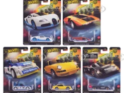 Hammer Drop 5 piece Set "Car Culture" 2024 Series F Diecast Model Cars by Hot Wheels