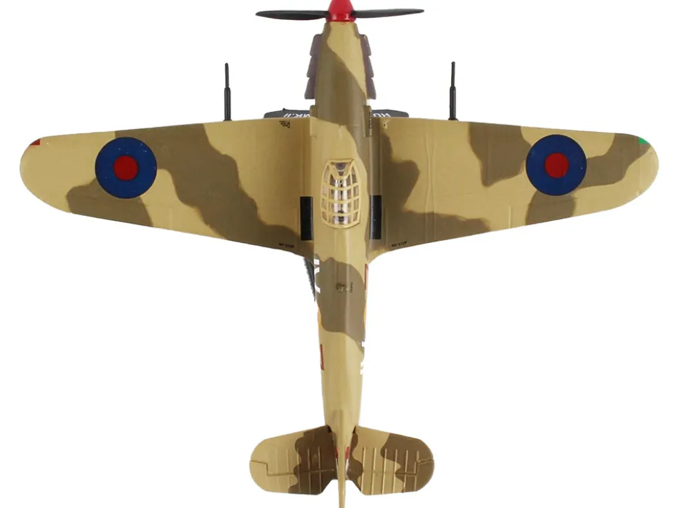 Hawker Hurricane MK II Fighter Aircraft British Royal Air Force 1/100 Diecast Model Airplane Postage Stamp PS5340-3