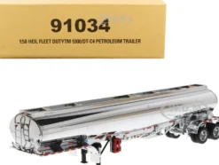 Heil Fleet Duty TM 9300/DT-C4 Petroleum Tanker Trailer Chrome Transport Series 1/50 Diecast Model Diecast Masters 91034