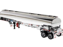 Heil Fleet Duty TM 9300/DT-C4 Petroleum Tanker Trailer Chrome Transport Series 1/50 Diecast Model Diecast Masters 91034