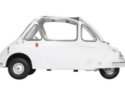 Heinkel Trojan Bubble Car RHD Right Hand Drive Grecian White 1/18 Diecast Model Car Oxford Diecast 18HE004