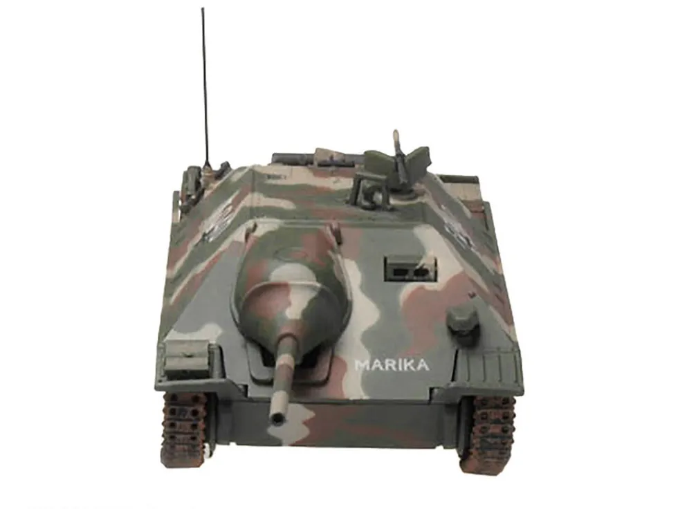 Hetzer (Mid Prod) Tank Destroyer "T-040, Marika, 2nd Hungarian Panzer Division, Balaton" (1945) German Army 1/72 Diecast Model by Panzerstahl