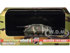 Hetzer (Starr) Tank Destroyer "Prague" (1945) German Army 1/72 Diecast Model by Panzerstahl