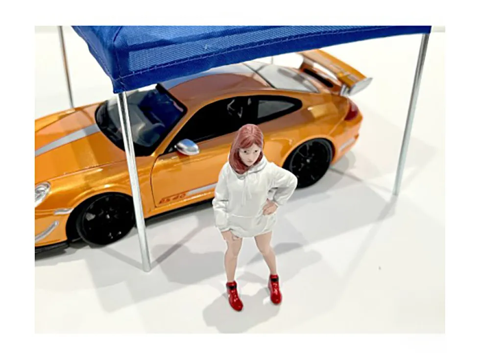 Hip Hop Girls Figure 2 for 1/18 Scale Models American Diorama AD18102