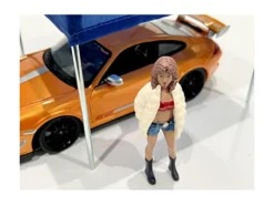 Hip Hop Girls 4 Piece Figure Set for 1/24 Scale Models by American Diorama 24101-24102-24103-24104