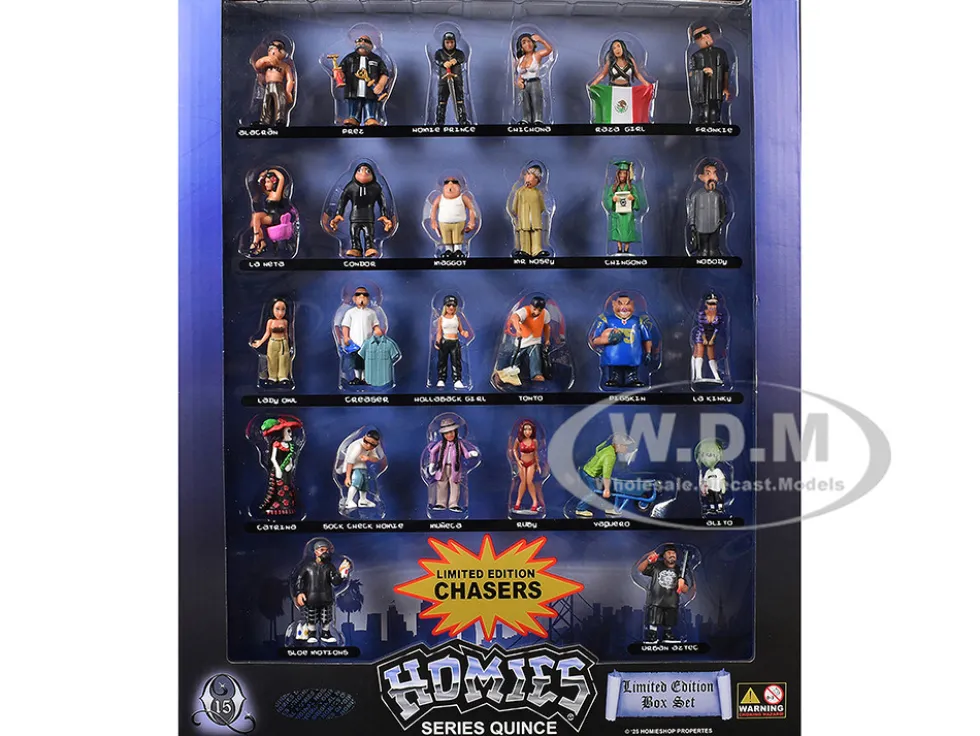 Homies Set of 26 Figures Series 15 Limited Edition to 2500 pieces Worldwide by Homies