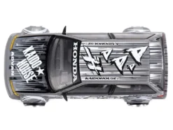 Honda Civic (EF) "Manga V1" Gray Metallic with Graphics (Designed by Jun Imai) "Kaido House" Special 1/64 Diecast Model Car by Mini GT