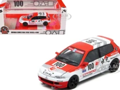 Honda Civic EG6 RHD (Right Hand Drive) #100 Osamu Nakako - Hideki Okada