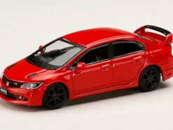 Honda Civic Mugen RR (FD2) RHD (Right Hand Drive) Milano Red "JDM64" Series 1/64 Diecast Model Car by Hobby Japan