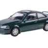 1999 Honda Civic Si EM1 Clover Green Pearl Metallic with Sunroof 1/64 Diecast Model Car by Paragon Models
