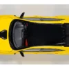 2021 Honda Civic Type R FK8 RHD Right Hand Drive Sunlight Yellow Limited Edition 1/18 Model Car Autoart 73225