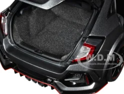 2021 Honda Civic Type R FK8 RHD Right Hand Drive Polished Metal Gray Metallic 1/18 Model Car Autoart 73221
