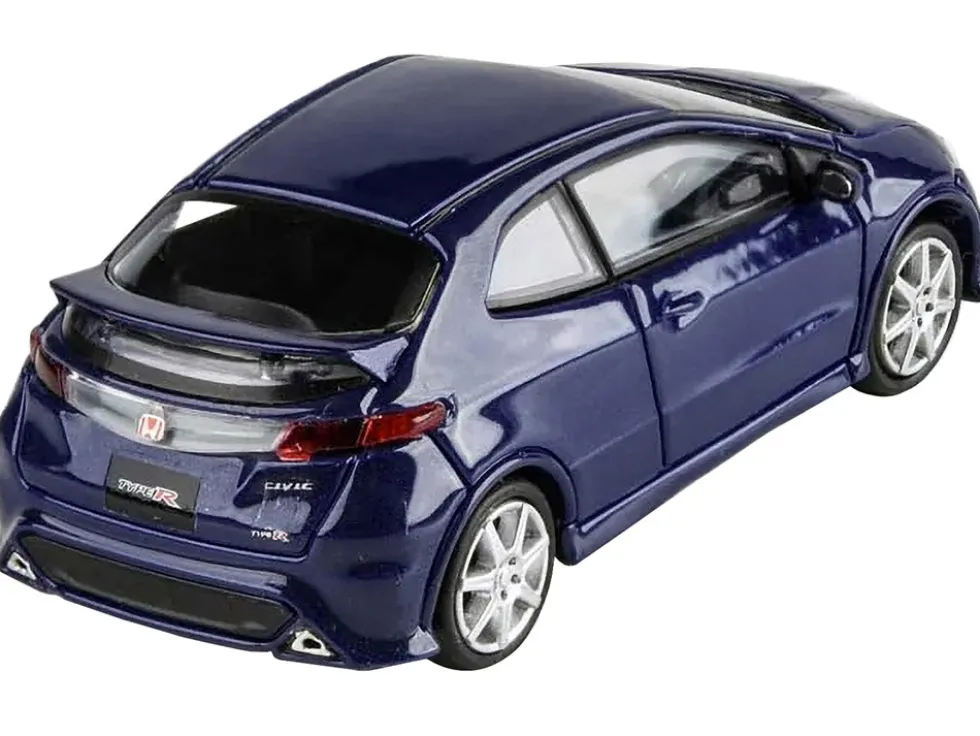 2007 Honda Civic Type R FN2 Sapphire Blue Metallic 1/64 Diecast Model Car Paragon Models PA-55396