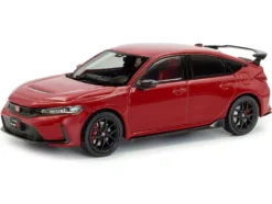 2022 Honda Civic Type R Rally Red 1/43 Diecast Model Car by Solido