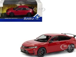 2022 Honda Civic Type R Rally Red 1/43 Diecast Model Car by Solido