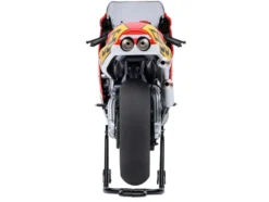 Honda NSR500 WGP500 Motorcycle #56 Red and White with Helmet 