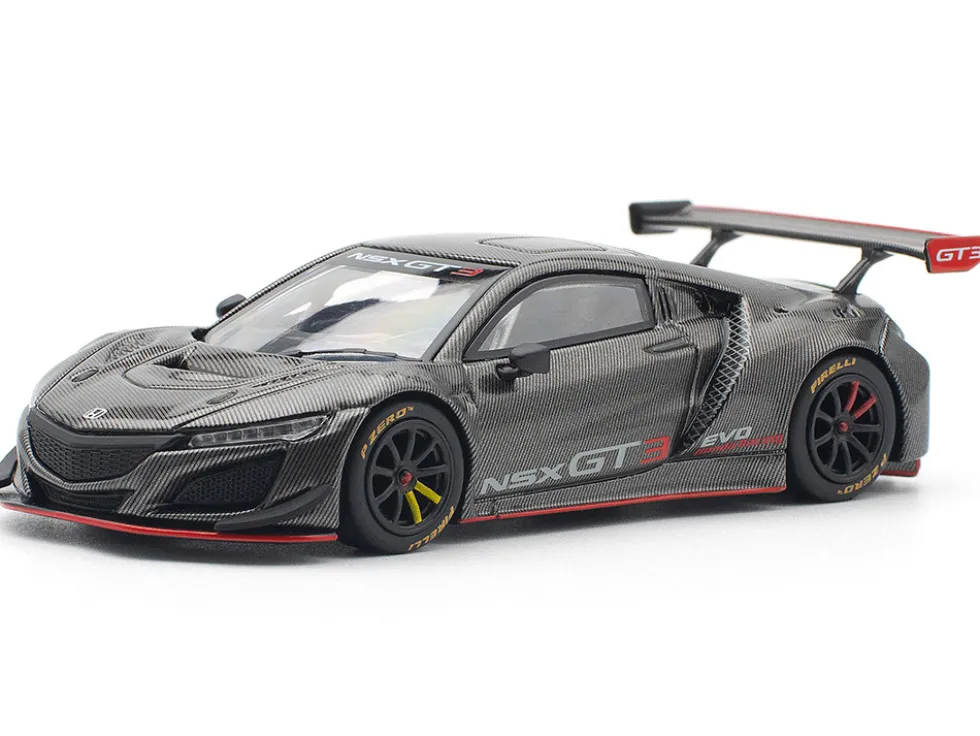 Honda NSX GT3 EVO22 Carbon Edition 1/64 Diecast Model Car by Pop Race
