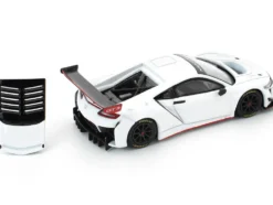 Honda NSX GT3 EVO22 White 1/64 Diecast Model Car by Pop Race