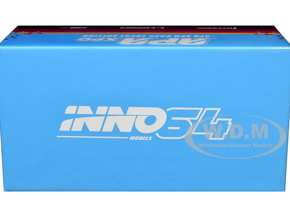 Honda NSX (NA1) #919 "Pandem Rocket Bunny" Light Blue with Graphics "APA XPO 2025 Event Edition" 1/64 Diecast Model Car by Inno Models